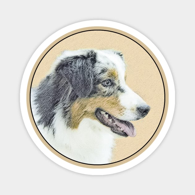 Australian Shepherd Magnet by Alpen Designs